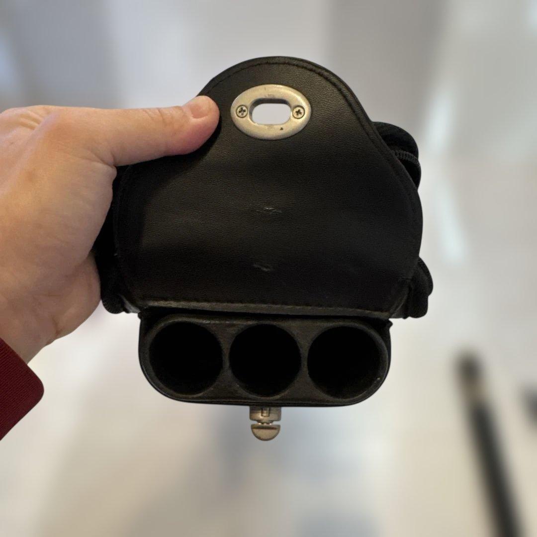 キューケース 黒 合成皮革　3B5S