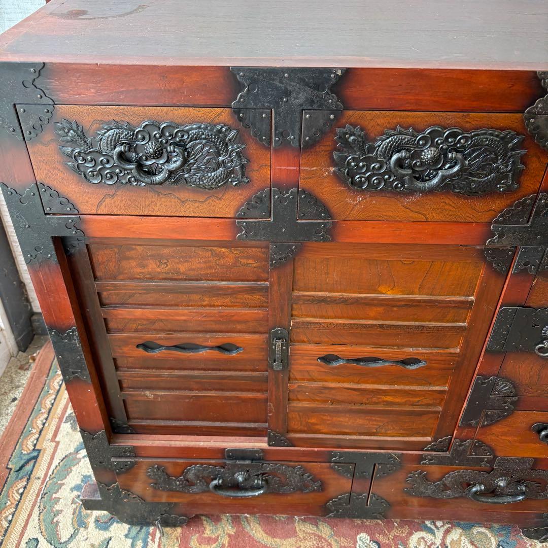 仙台箪笥 車箪笥 帳場箪笥 時代箪笥 民芸家具 引き出し箪笥 和箪笥 船箪笥