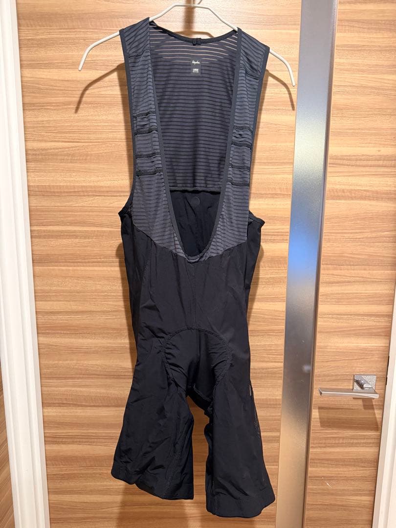 Rapha メンズ カーゴビブショーツ L ブラック/ピンク