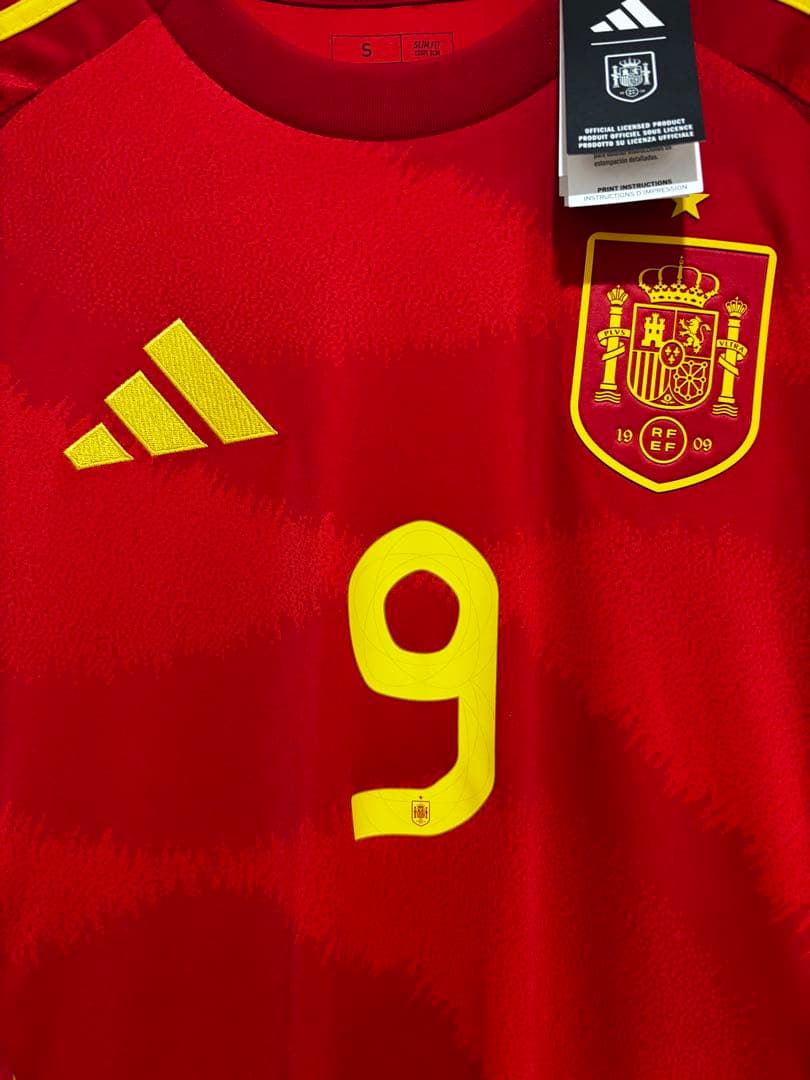 アディダス スペイン代表 フェルナンド・トーレス 9 サイン入り