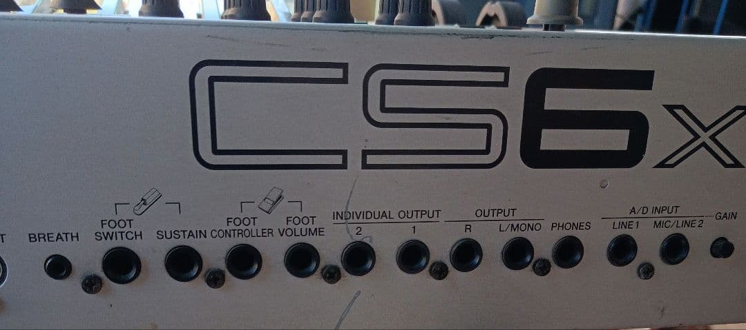 Yamaha CS6X シンセサイザー 61鍵