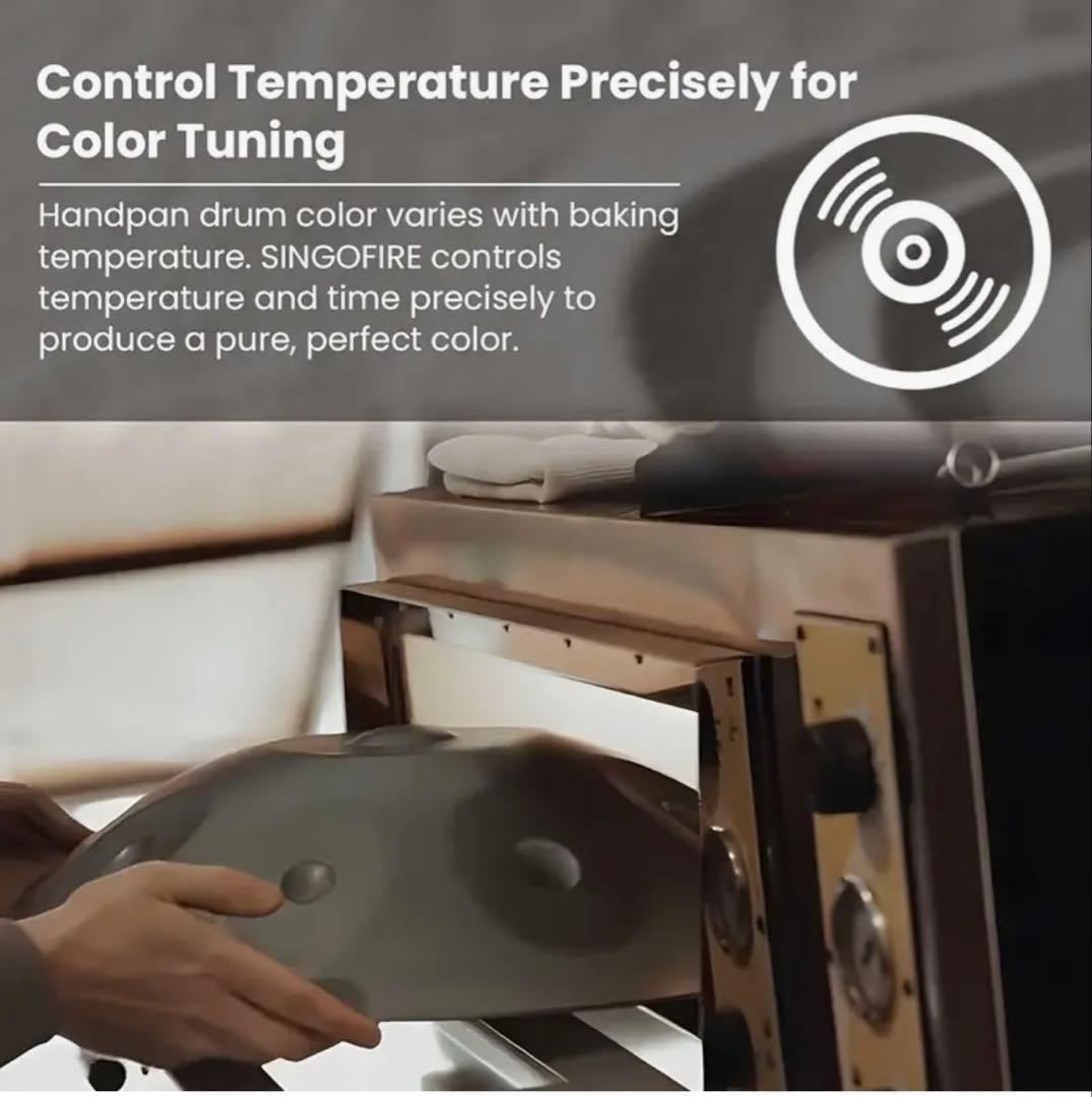 ハンドパン12音　440Hz 55.88cm Dマイナー