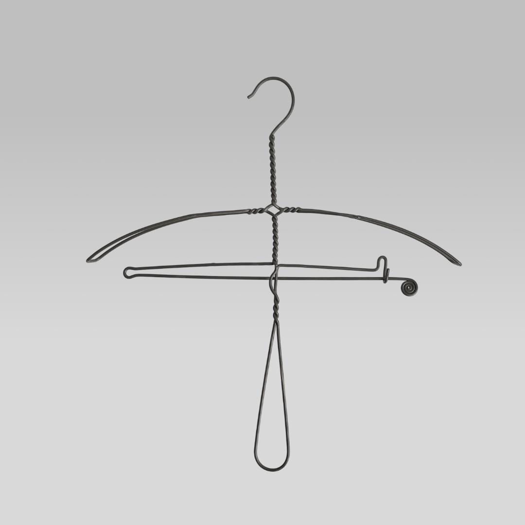 1920s【EUアンティーク】ワイヤー ハンガー アートコレクション 什器