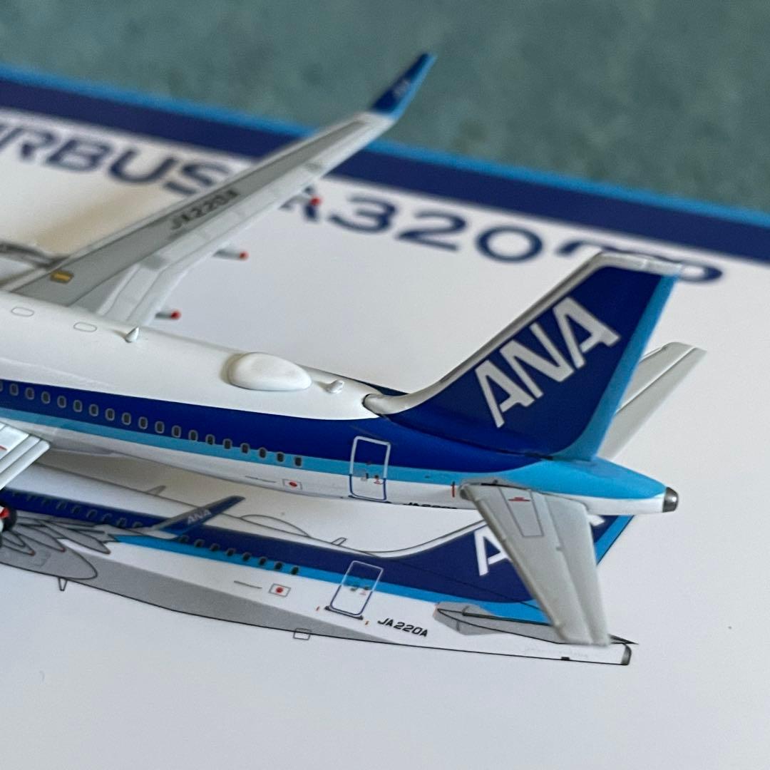 ANA A320neo 全日空 エアバス JA220A ph 1:400