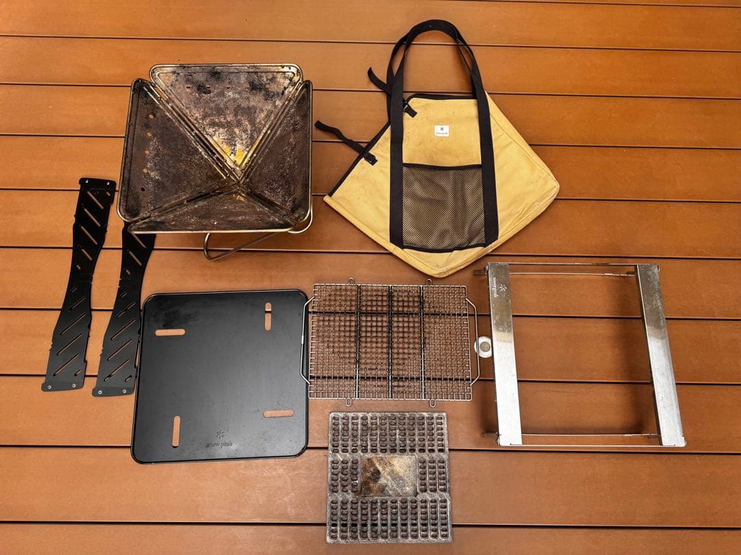 スノーピーク 焚き火台L ７点セット