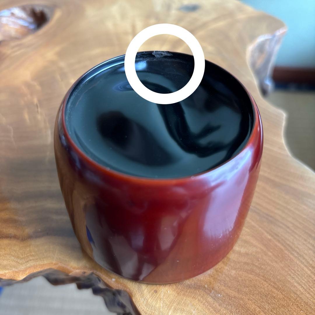 竹溜大棗 川瀬表完作 棗 漆器 茶道具 共箱（箱蓋なし）