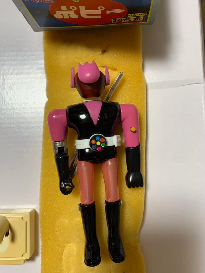 ⚠️デッド　忍者キャプター　花忍　キャプター3 超合金 GA-58 当時物