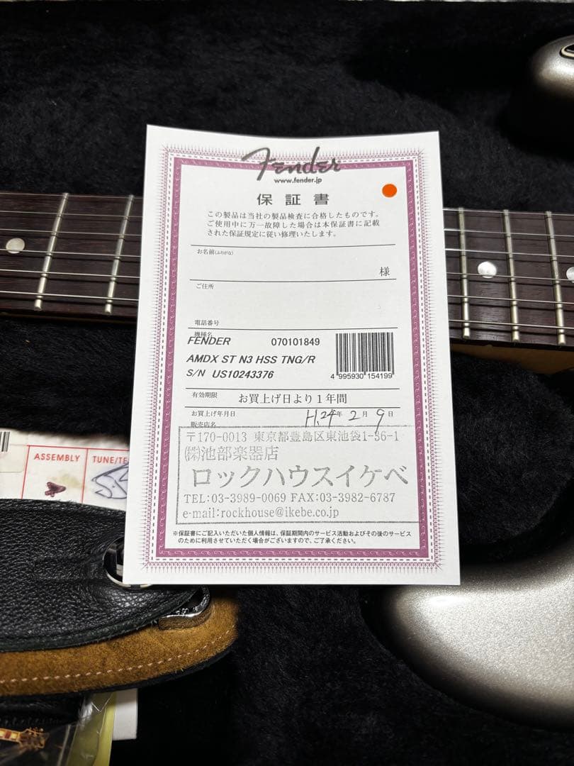 ギター fender usa american deluxe stratcaster