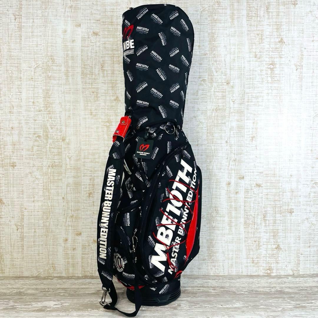 【限定品】マスターバニーエディション10周年記念　総柄キャディバッグ　9.5型