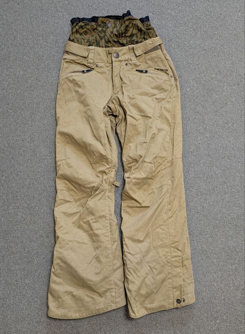 【定価5万円以上】本格スノボウェア3点セット 防水2万mm 黒×カーキ