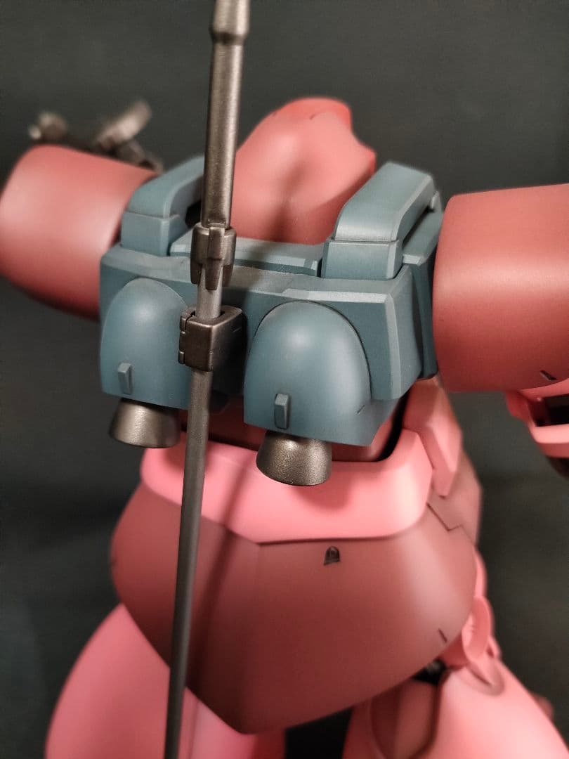 GUNPLA ガンプラ 塗装済 完成品 MG シャア専用リックドム