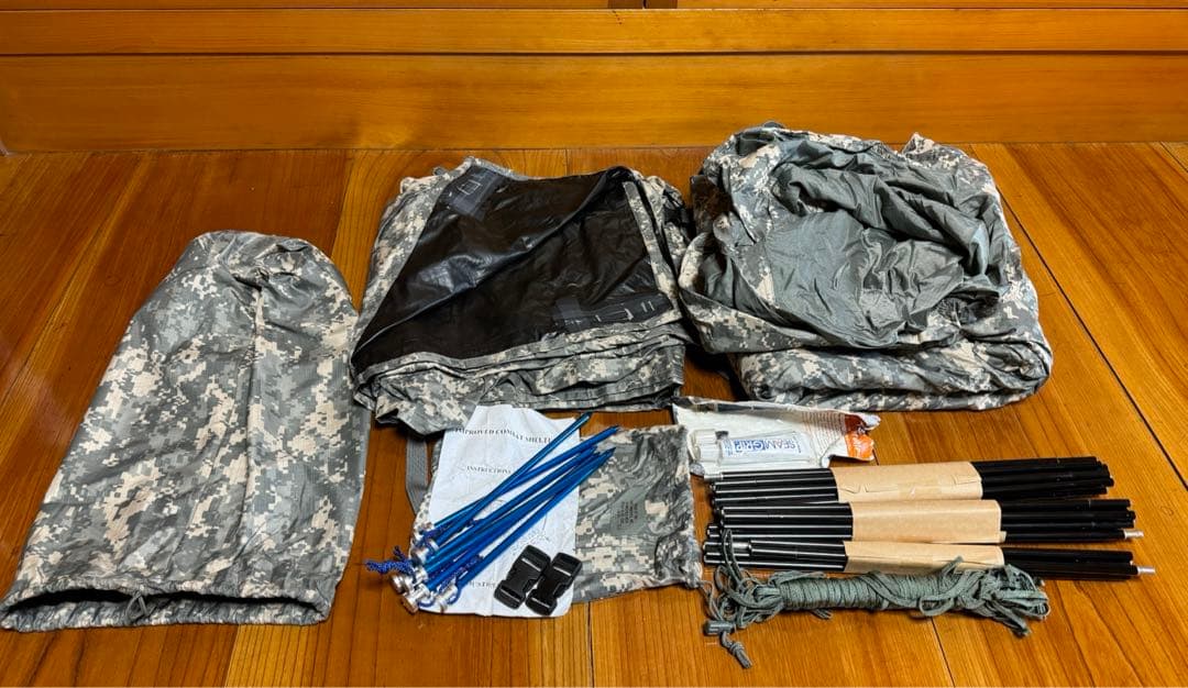 米軍 コンバットシェルター US ARMY 放出品 テント 軍幕 ACU