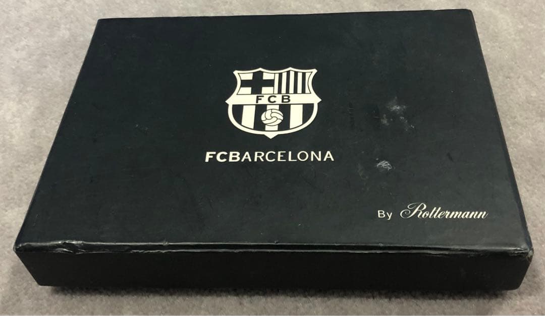 FCバルセロナ 本革 お札入れ 定期入れ カード入れ