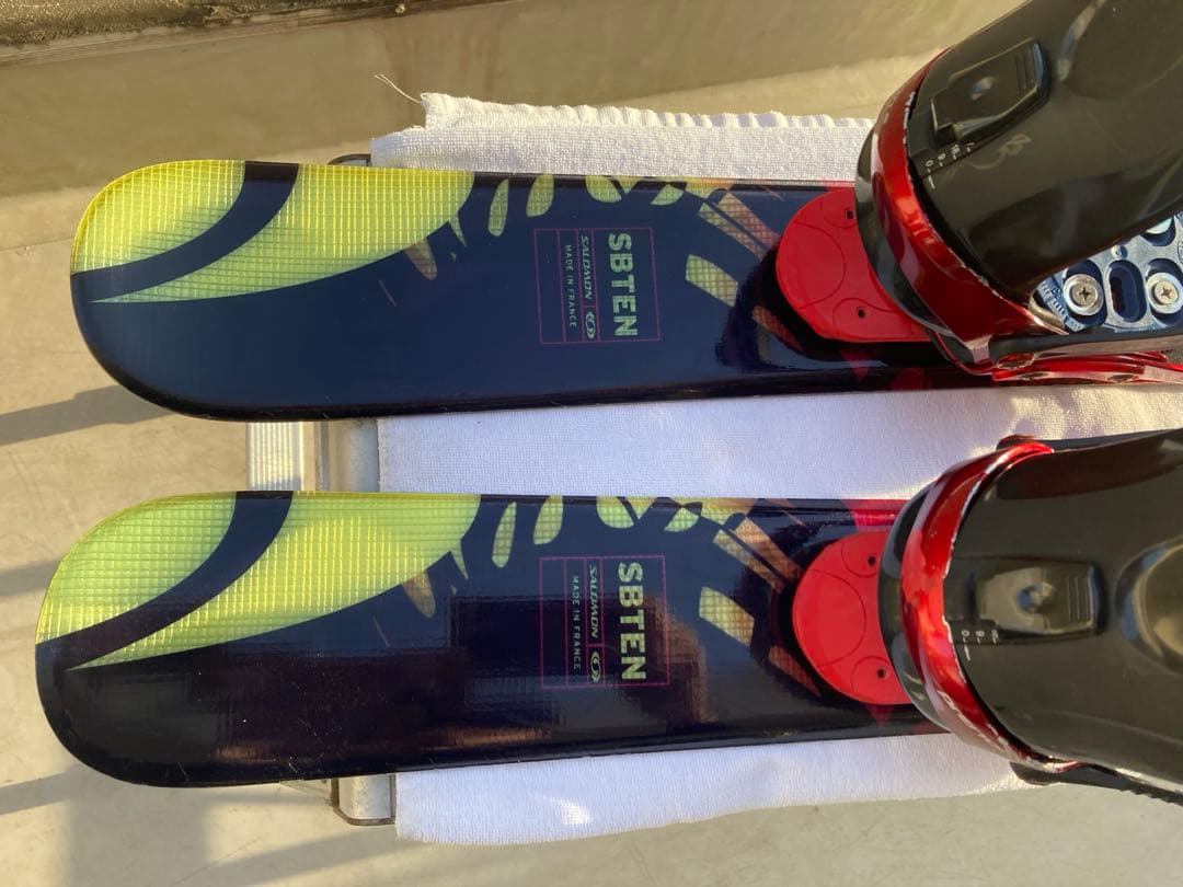 ショート(ファン)スキー　スノーボード　ブーツ用SALOMON×RIDE 赤