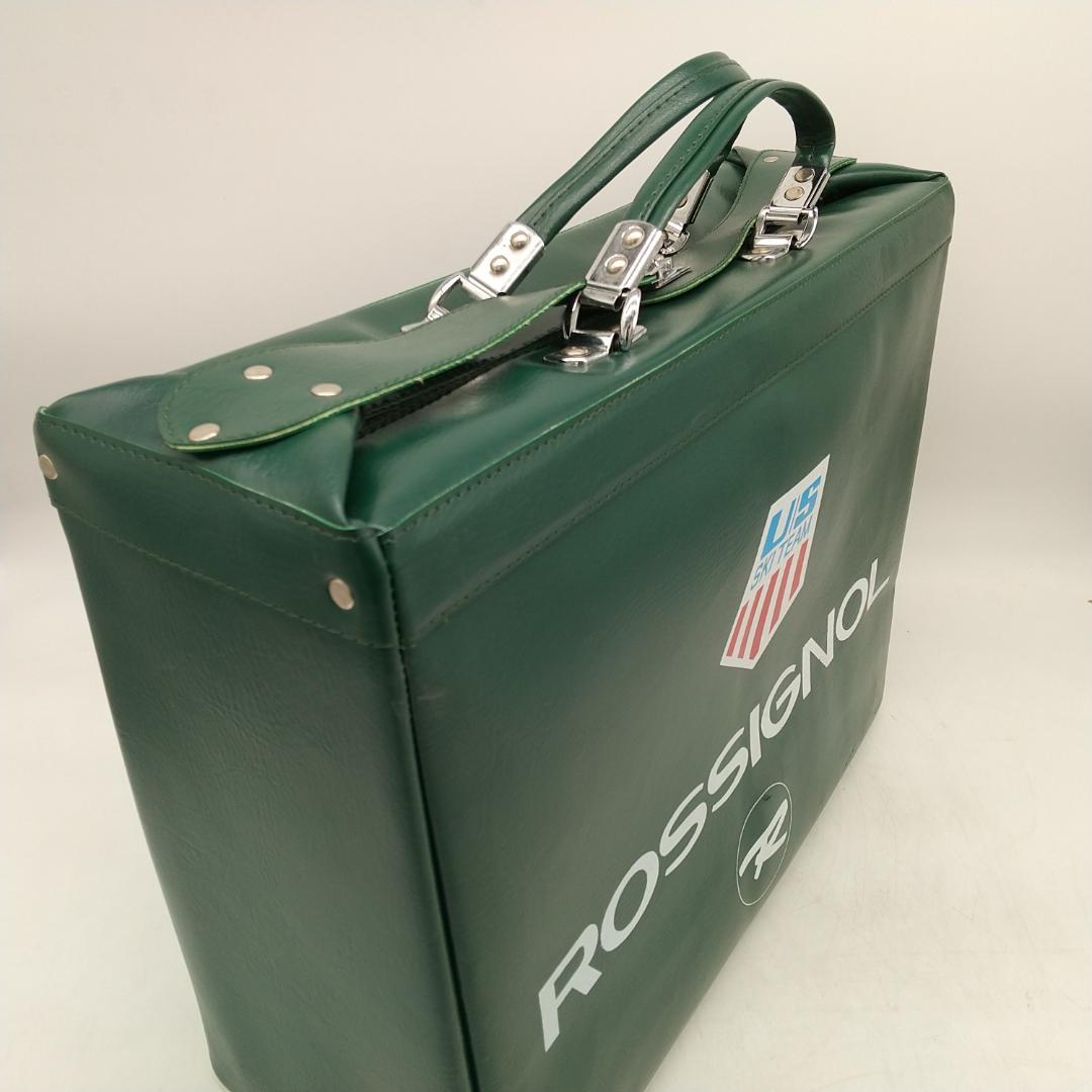 3070番 ROSSIGNOL ロシニョール ボストンバッグ グリーン
