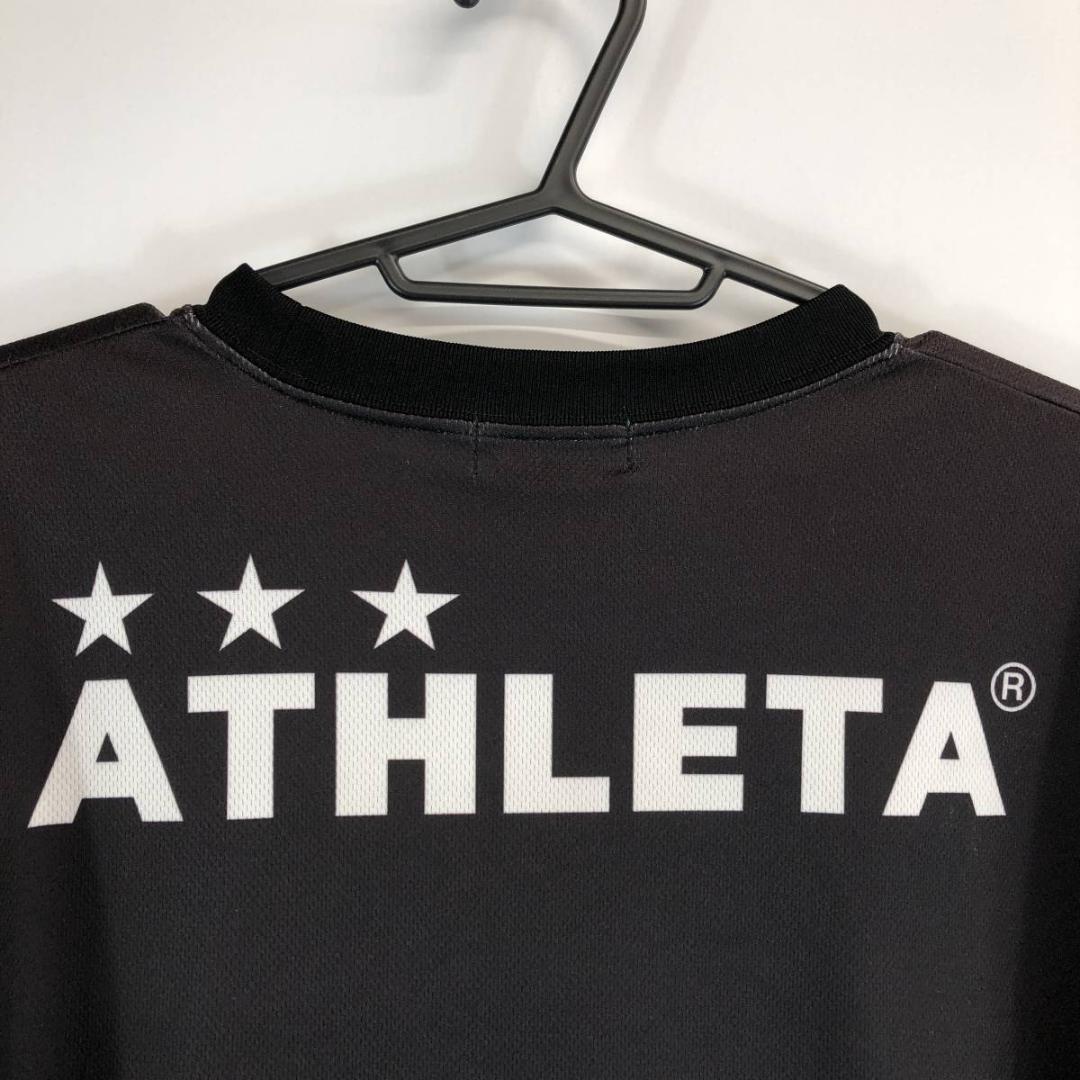 アスレタ 半袖プラクティスシャツ ブラック M FESTIVAL BRASIL