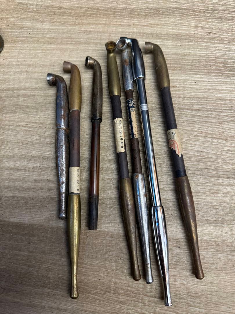 1526 アンティーク　煙管　キセル　パイプ　煙道具　まとめ売り　時代物