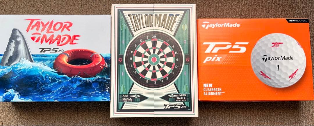 おまとめ3ダースTaylorMade TP5 pix 限定デザイン