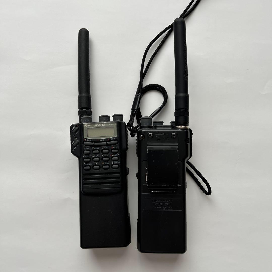 トランシーバー 2台セット 黒　STANDARD C１６０