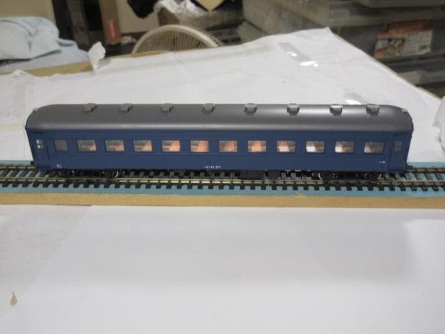 国鉄 オハ35系客車(座席車) 5両セット (ブルー) HOゲージ　未走行車