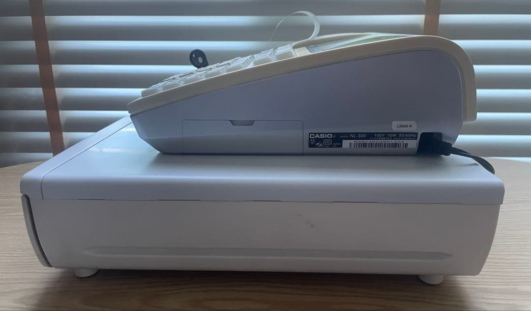 CASIO NL-300 ホワイト レジスター