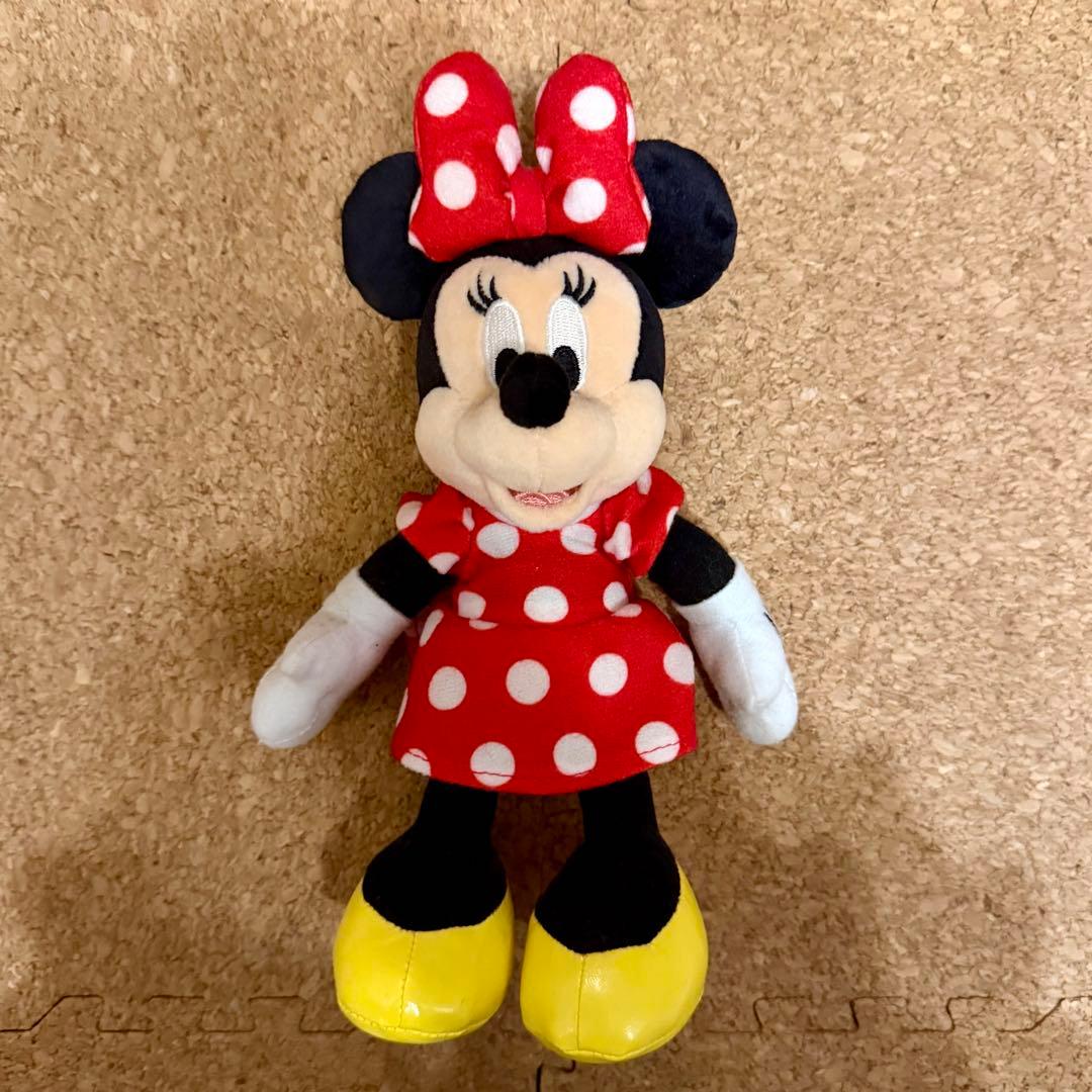 Disney公式グッズ ポージープラッシー 初期 ぬいぐるみバッジ ストラップ