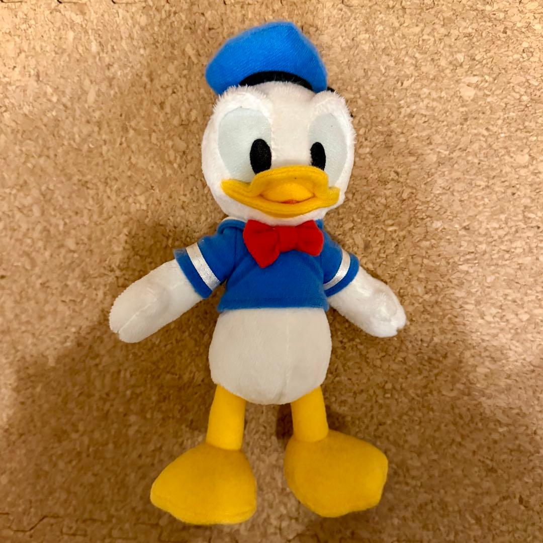 Disney公式グッズ ポージープラッシー 初期 ぬいぐるみバッジ ストラップ