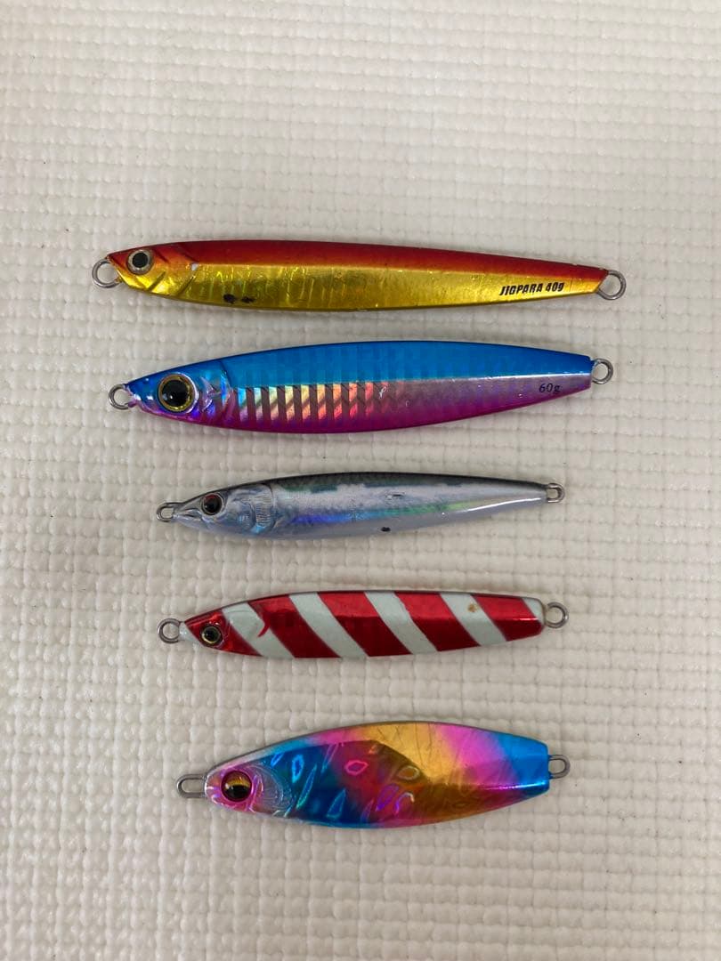 超お得！　未使用品、美品有り　ルアー餌木タチウオテンヤVJなど82点セット