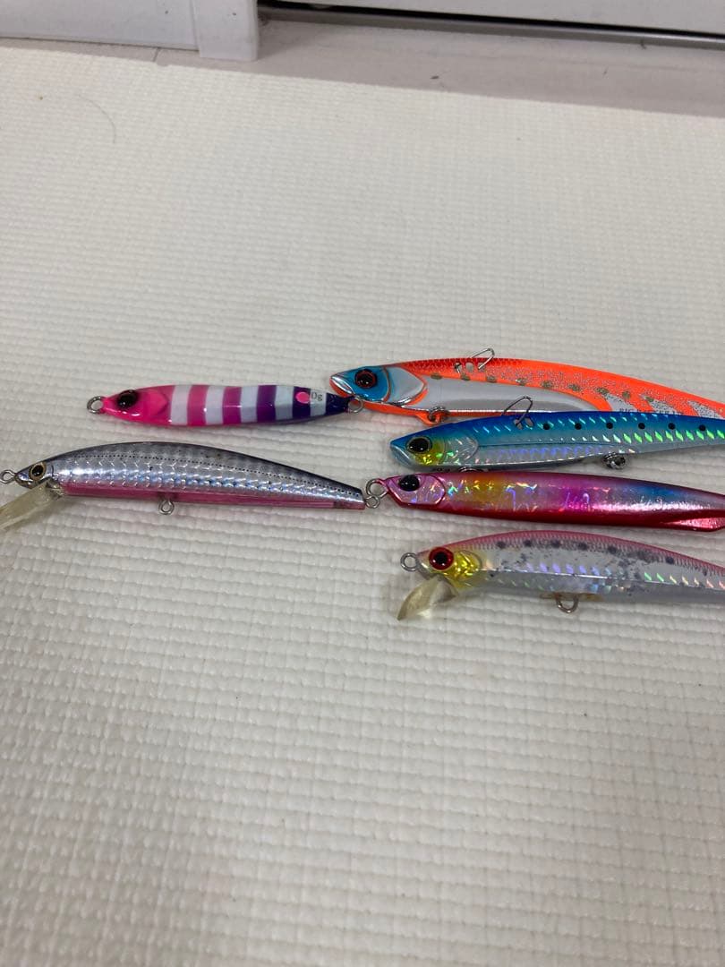 超お得！　未使用品、美品有り　ルアー餌木タチウオテンヤVJなど82点セット