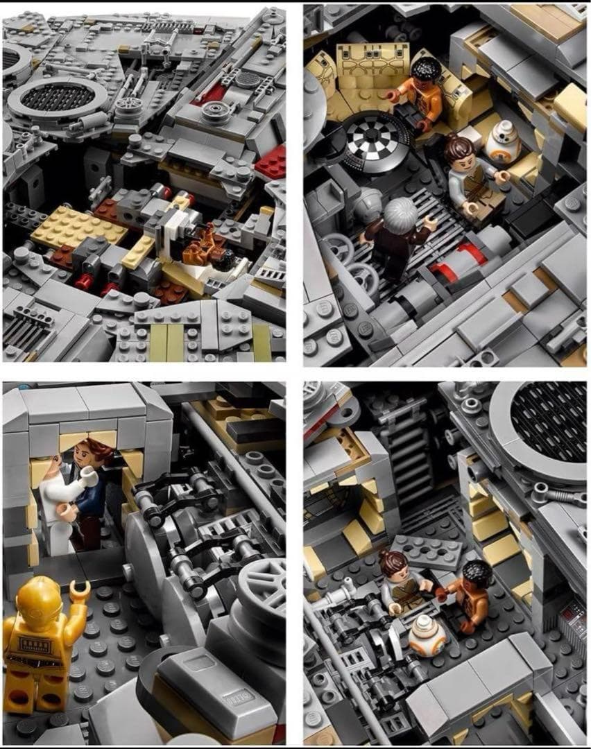 ブロック 互換品 スターウォーズミレニアムファルコン