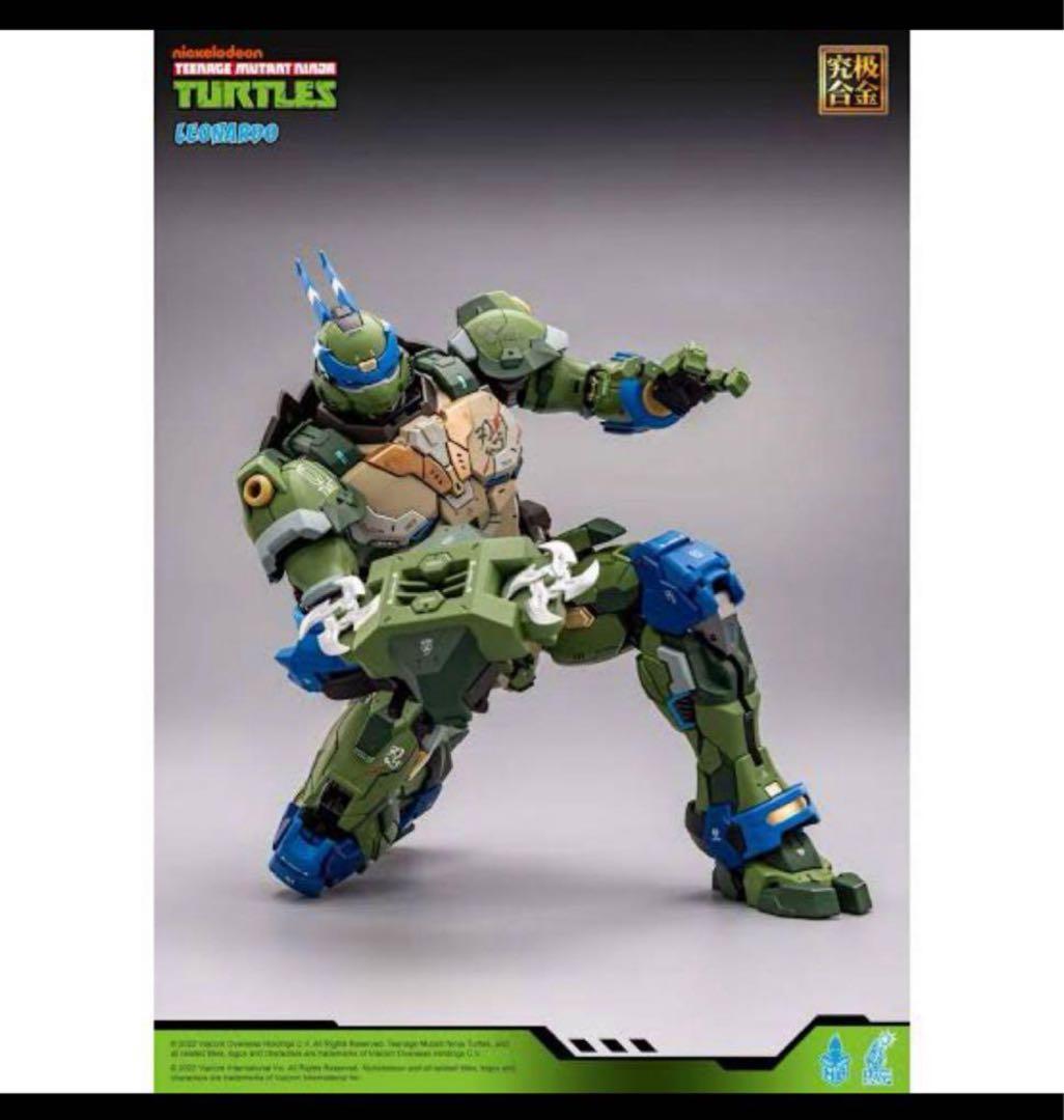 Heatboys HB0012 TMNT レオナルド 合金可動フィギュア