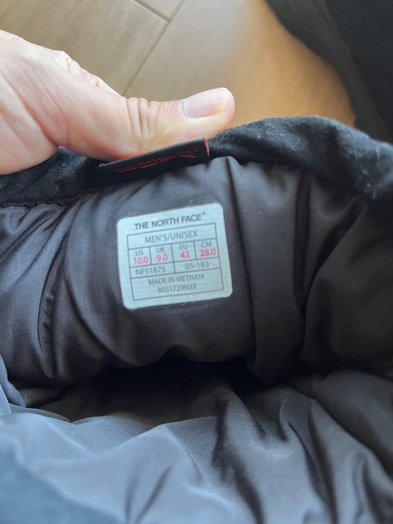 ノースフェイス　ヌプシ