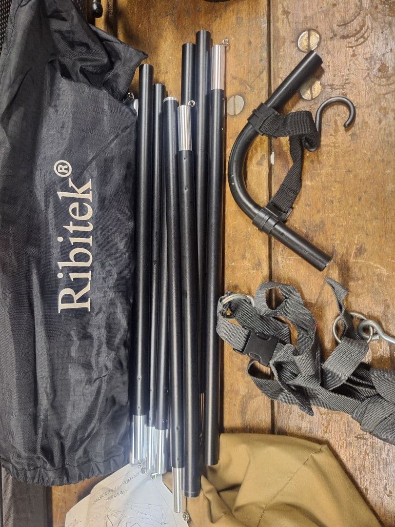 WAQ Alpha T/C フロントフラップ 二股ポール付き