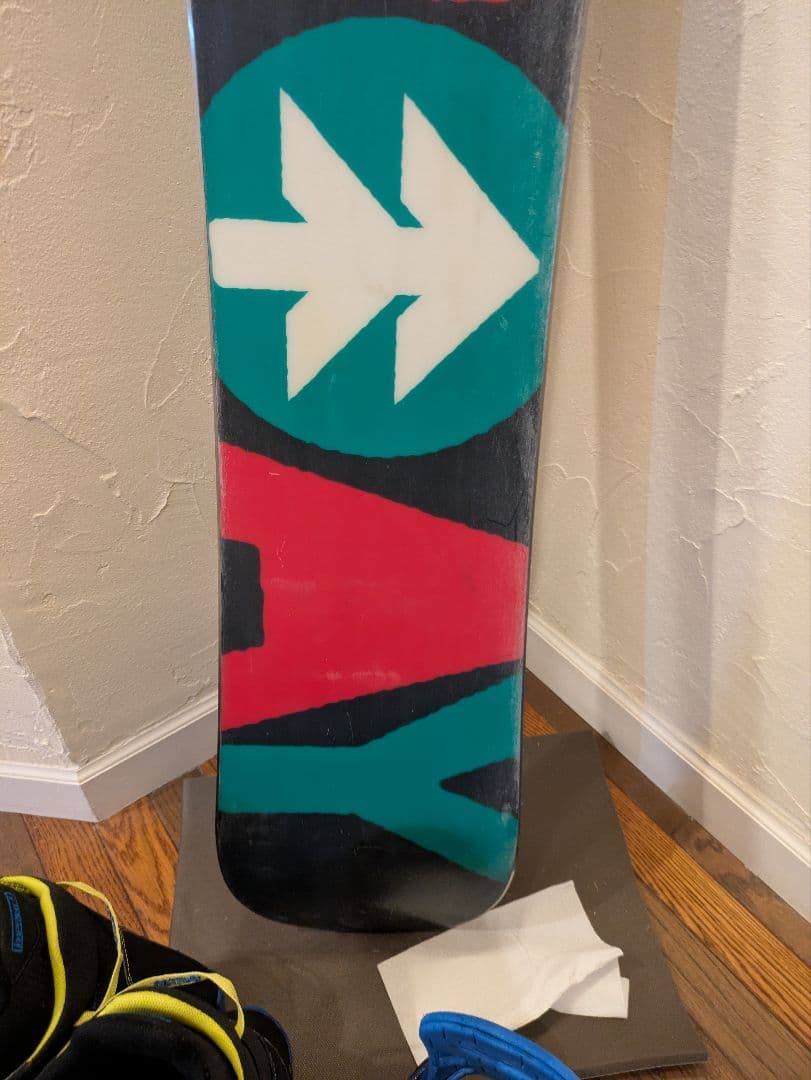 キッズ　スノーボードセット　GRAY BURTON 125cm