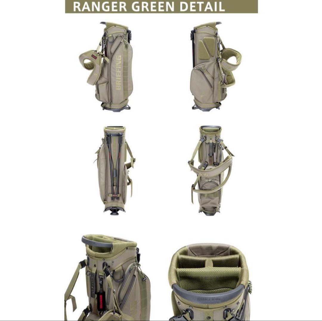 ブリーフィング ゴルフ キャディバッグ スタンドBRG253D03 ブラック