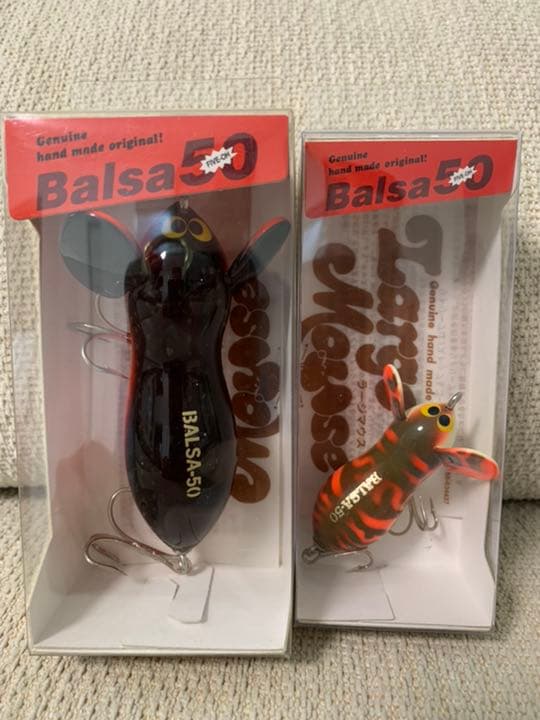 バルサ50ラージマウスbig、babe（サイン入り）