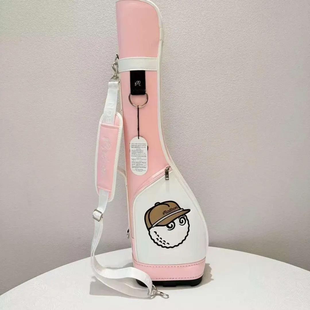 マルボン Malbon クラブスタンド ハーフケース キャディバッグPink