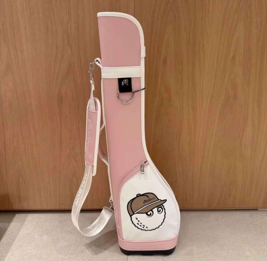 マルボン Malbon クラブスタンド ハーフケース キャディバッグPink