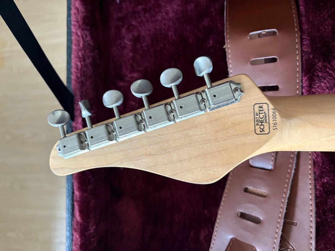 姫丸)SCHECTER エレキギター モデルシリーズ ナチュラル