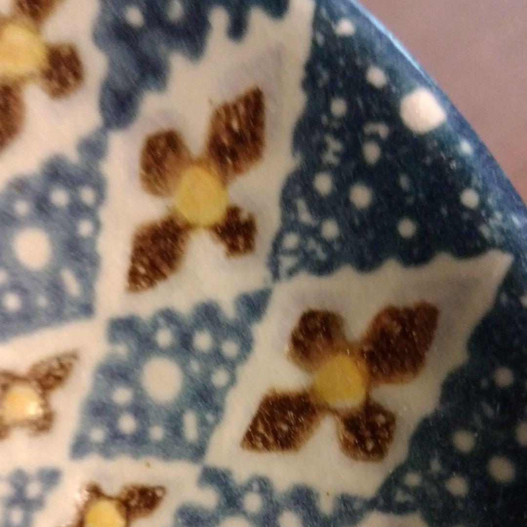 山野辺彩　皿①　径約18.3㎝ 高さ約4.3㎝