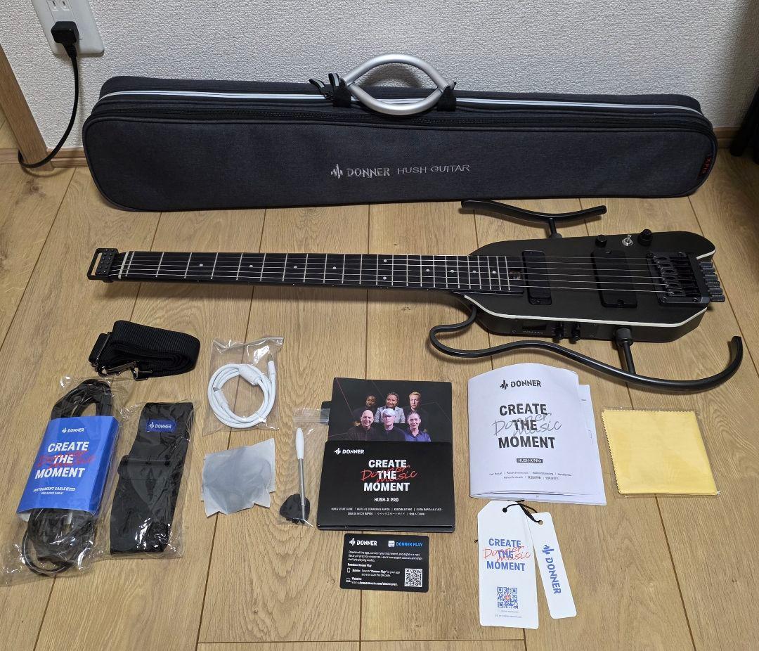 ✨️使用3回✨️Donner HUSH-X PRO✨️極美品✨️付属品完備未使用