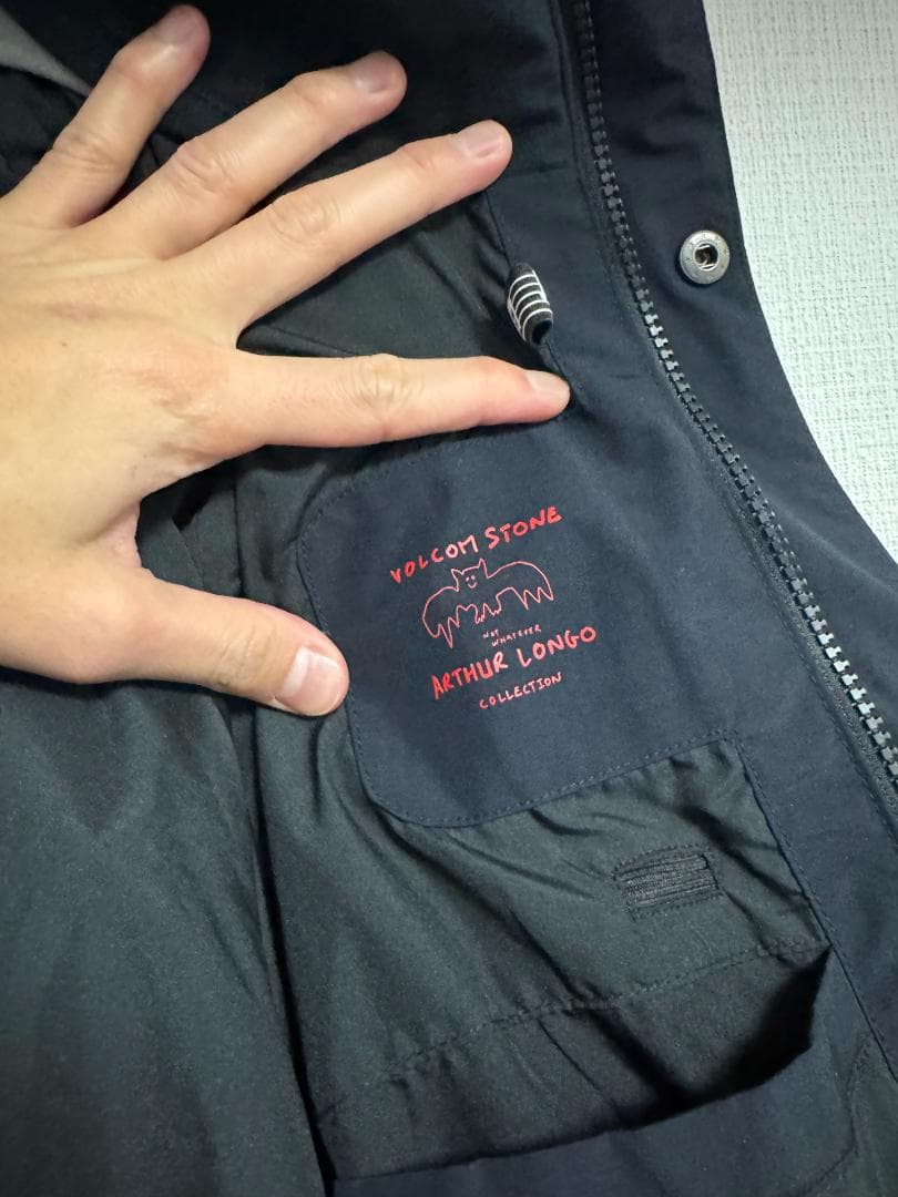 VOLCOM メンズ Longo GORE-TEX ジャケット ブラック