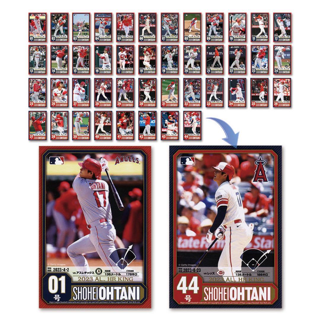 大谷翔平 ホームラン王記念 2023 ポストカードセット 【郵便局限定品】