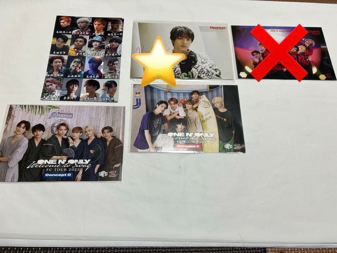 ONE N' ONLY ポストカード