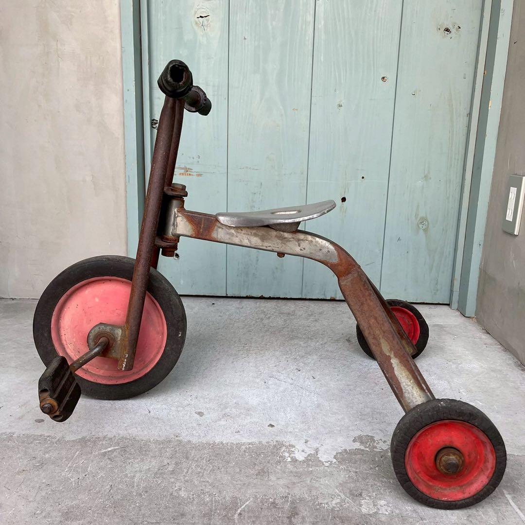 【USA vintage】50-60s キッズ　三輪車　アメリカ　レトロ