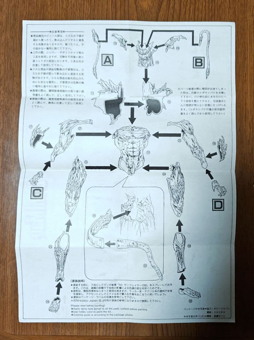 デビルマン マックスファクトリー 竹谷隆之ソフビフィギュア 未塗装品