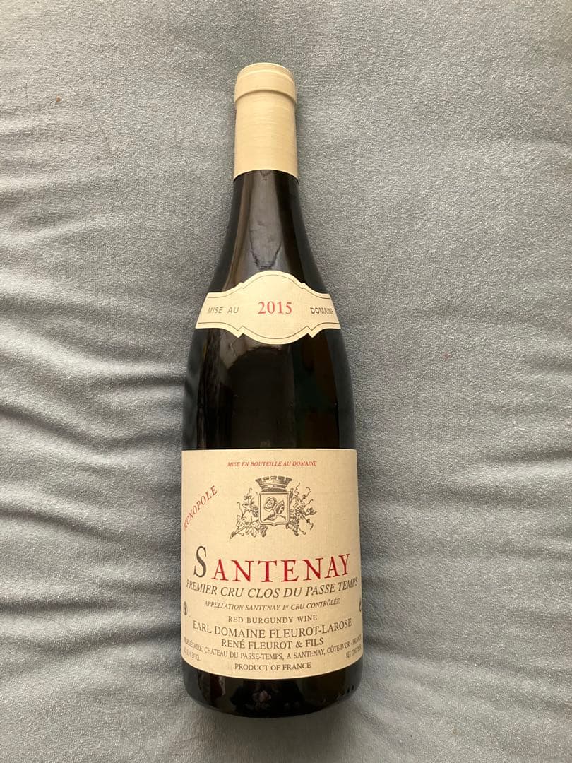 サントネイ・プルミエ・クリュ・クロ・デュ・パス・タン・モノポール　2015