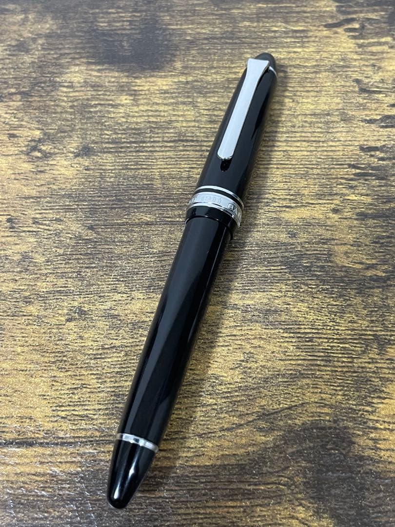 試筆のみ　旧型ニブ　銀　14k 字幅F セーラー　万年筆　極美品