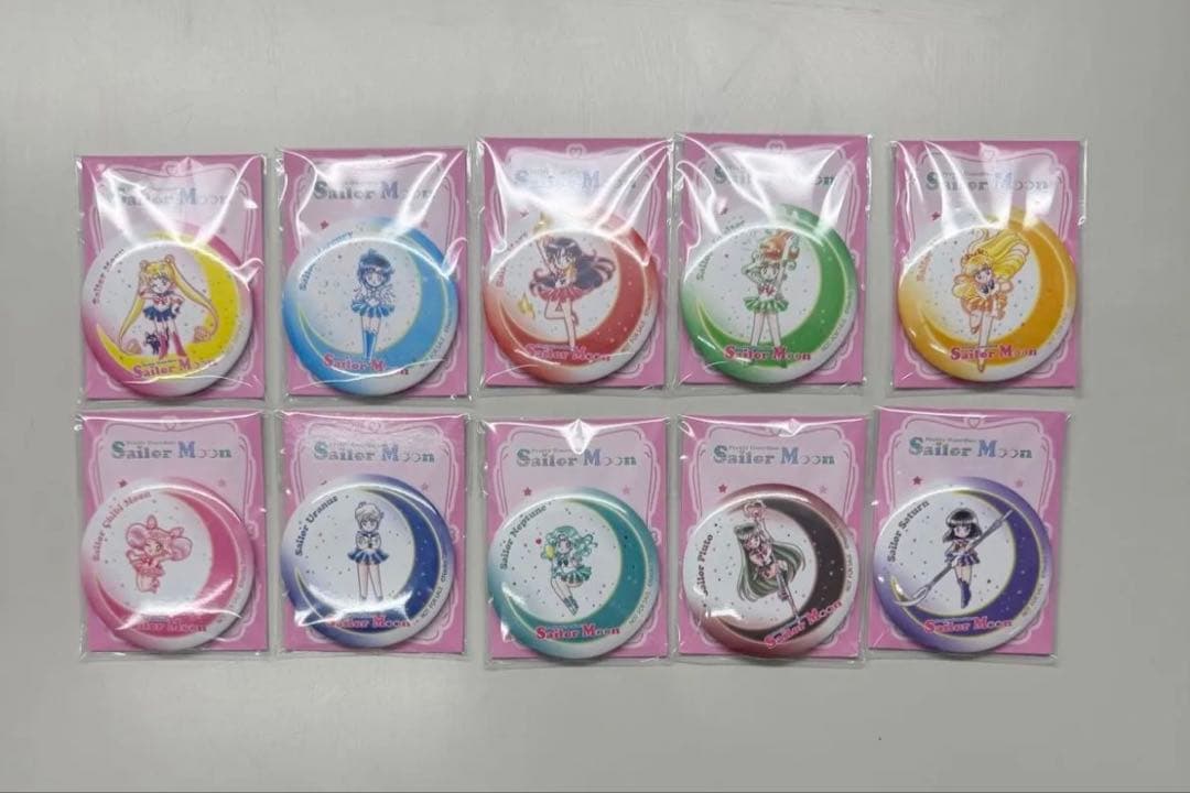 セブンイレブン限定 明治 セーラームーン 缶ミラー 10種セット フルコンプ