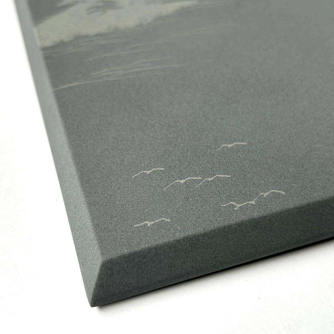 【未使用】アートパネル 現代版掛け軸 掛け軸 インテリア 利久 州浜 枯山水